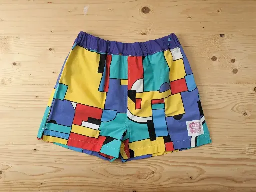 SHORT RONNY presque Mondrian